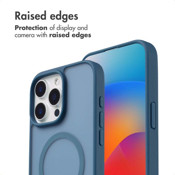 imoshion Colour Guard Back Cover with MagSafe Apple iPhone 15 Pro Max - Dark Blue