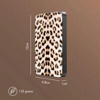 Selencia Vivid Powerbank 5,000 mAh - Wireless Powerbank - MagSafe and Qi - Black / Wild Leo