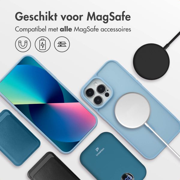 imoshion Color Guard Backcover met MagSafe iPhone 13 Pro Max - Lichtblauw