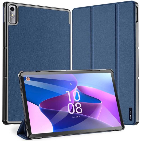 Dux Ducis Domo Bookcase Lenovo Tab P11 (2nd gen) - Donkerblauw