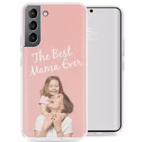 Ontwerp je eigen Samsung Galaxy S22 Plus gel hoesje - Transparant