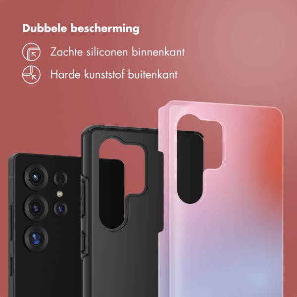 Selencia Vivid Backcover Samsung Galaxy S25 Ultra - Gradient Soft Blush