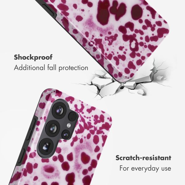 Selencia Vivid Back Cover with MagSafe Samsung Galaxy S26 Ultra - Cosmic Orchid