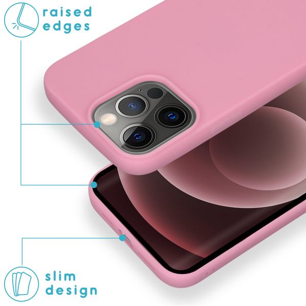 imoshion Color Backcover iPhone 13 Pro Max - Roze