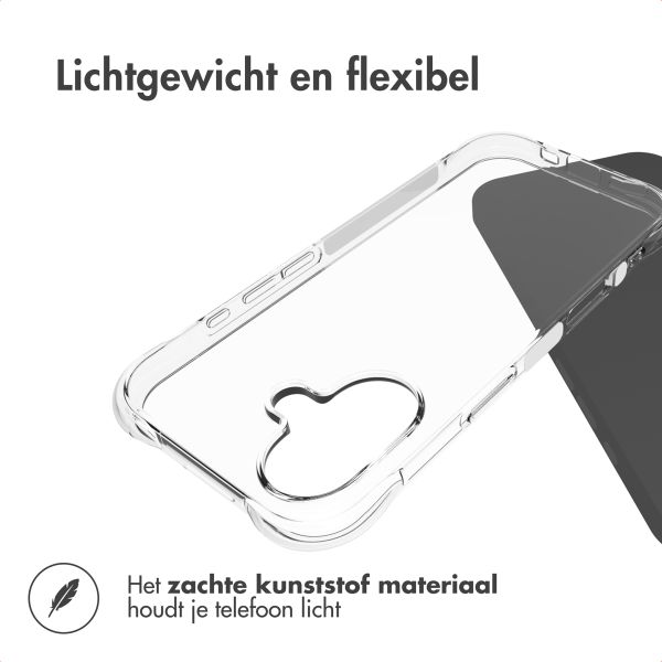 imoshion Shockproof Case Apple iPhone 17 - Transparant