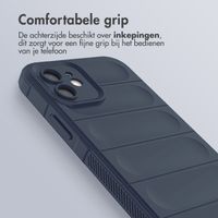 imoshion EasyGrip Backcover iPhone 12 - Donkerblauw