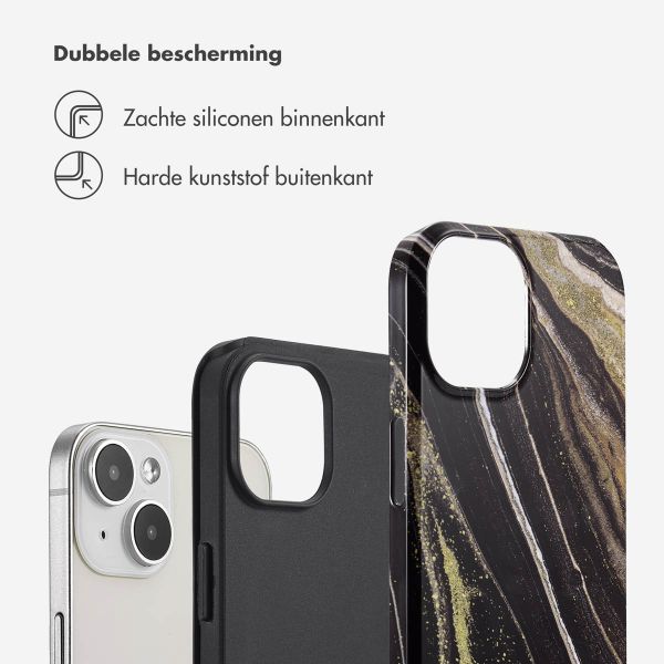 Selencia Vivid Tough Backcover iPhone 14 - Chic Marble