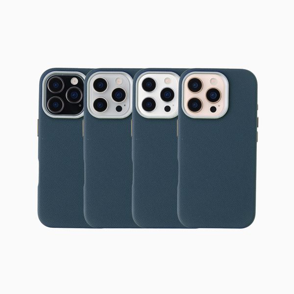 Accezz Mesh Backcover met MagSafe Apple iPhone 16 Pro - Donkerblauw