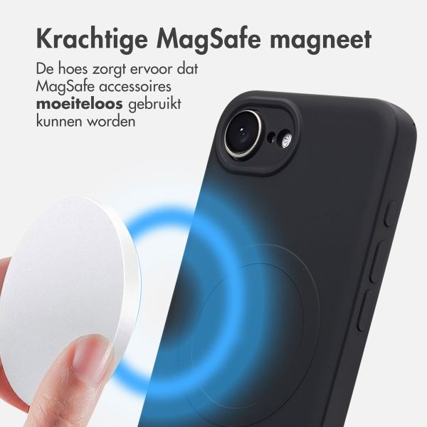 imoshion Color Backcover met MagSafe iPhone 16e - Zwart