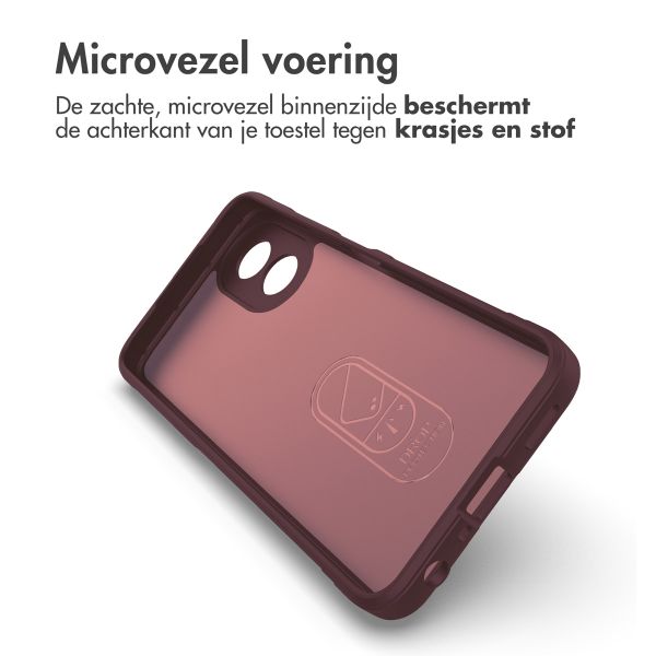 imoshion EasyGrip Backcover Oppo A18 / Oppo A38 - Aubergine