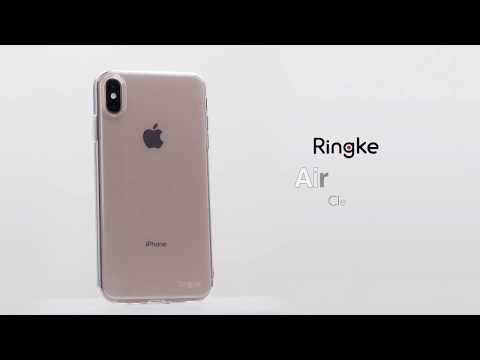 Ringke Air Backcover iPhone 12 (Pro) - Transparant Glitter