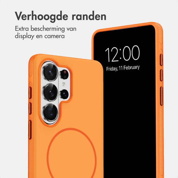imoshion Color Backcover met Thin MagSafe Ring Samsung Galaxy S26 Ultra - Oranje