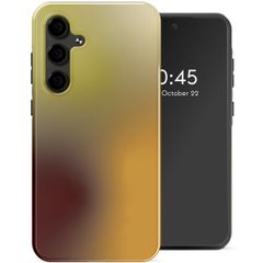 Selencia Vivid Backcover Samsung Galaxy S24 FE - Gradient Olive Dust