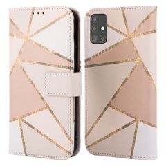 imoshion Design Bookcase Samsung Galaxy A51 - Beige Graphic