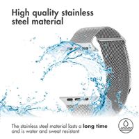 imoshion Milanese magnetic band Apple Watch | 44/45/46/49 mm - Size S - Silver