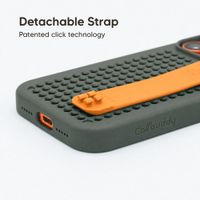 Callbuddy Hoesje met Strap Apple iPhone 17 Pro - Camo Orange