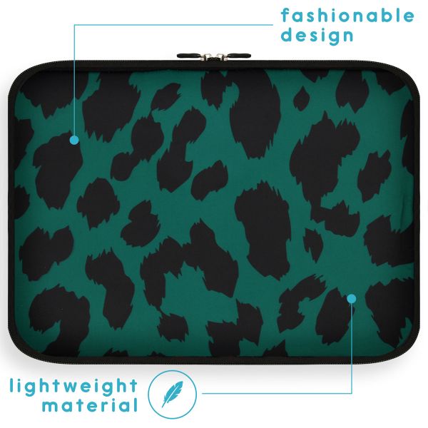 imoshion Universele Design Sleeve 13 inch - Green Leopard