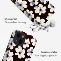 Selencia Vivid Backcover met MagSafe Apple iPhone 13 - Choco Flower Pop