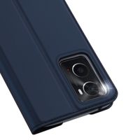 Dux Ducis Slim Softcase Bookcase Realme 9i / Oppo A76 / A96 - Donkerblauw