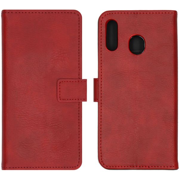 imoshion Luxe Bookcase Samsung Galaxy M20 Power - Rood