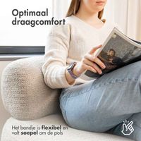 imoshion Milanees magnetisch bandje Apple Watch Series 1 - 11 / SE / Ultra (44/45/46/49 mm) - Maat M - Paars