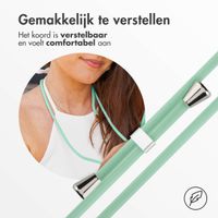 imoshion Siliconen hoesje met koord Apple iPhone SE (2022 / 2020) / 8 / 7 - Mintgroen