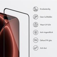 Accezz Gehard Glas Screenprotector met Applicator - 2-pack Apple iPhone 18 Pro Max / 17 Pro Max