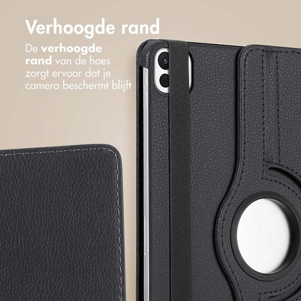 imoshion 360° draaibare Bookcase Apple iPad Pro 12.9 (2020/2021/2022) - Zwart