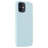 Holdit Silicone Case iPhone 12 (Pro) - Mineral Blue