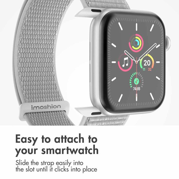 imoshion Nylon Strap Apple Watch | 44/45/46/49 mm - Seashell