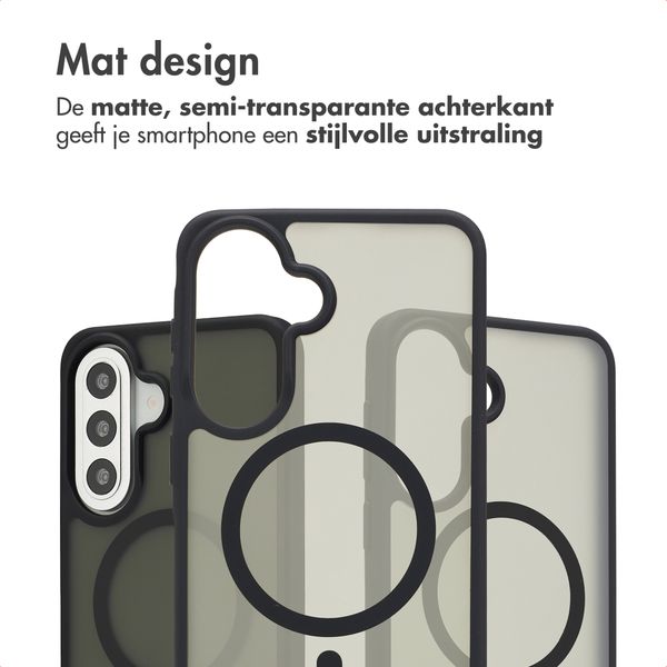 imoshion Color Guard Backcover met MagSafe Samsung Galaxy A57 (5G) - Zwart