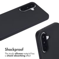 imoshion Silicone Case with Strap Samsung Galaxy A37 (5G) - Black