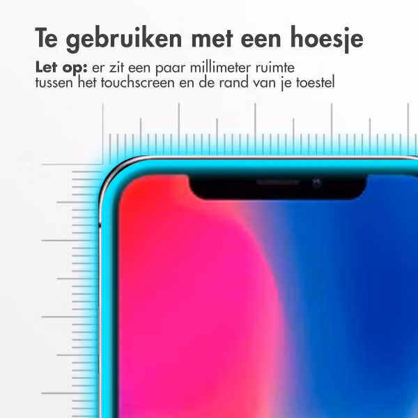 Accezz Gehard Glas Screenprotector 2-pack Apple iPhone 11 Pro / Xs / X