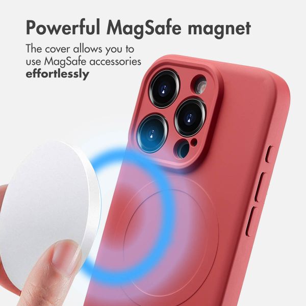 imoshion Colour Back Cover with MagSafe Apple iPhone 15 Pro - Dusty Rose