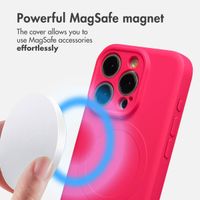 imoshion Colour Back Cover with MagSafe Apple iPhone 15 Pro - Neon Pink