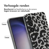 imoshion Design hoesje Samsung Galaxy S24 - Leopard Transparent