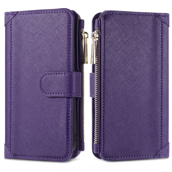 imoshion Luxe Portemonnee Samsung Galaxy S9 - Paars