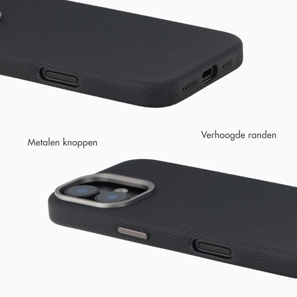 Accezz Mesh Backcover met MagSafe Apple iPhone 17 - Zwart