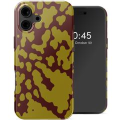 Selencia Vivid Backcover met MagSafe Apple iPhone 16 - Moo'd Olive Dust