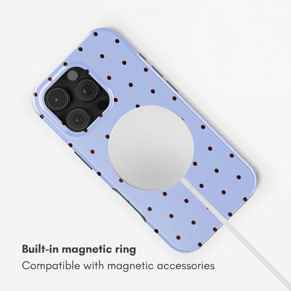 Selencia Vivid Back Cover with MagSafe Apple iPhone 16 Pro - Happy Dots Digital Sky