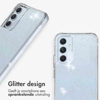 imoshion Clear Glitter Backcover Samsung Galaxy A54 (5G) - Zilver