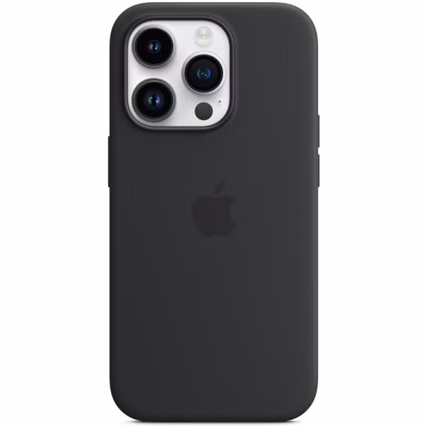 Apple Silicone Backcover MagSafe Apple iPhone 14 Pro - Midnight