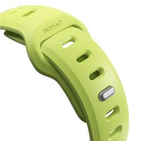 Nomad Tempo siliconen band Apple Watch Series 1 - 11 / SE / Ultra (44/45/46/49 mm) - Wide fit - Lime