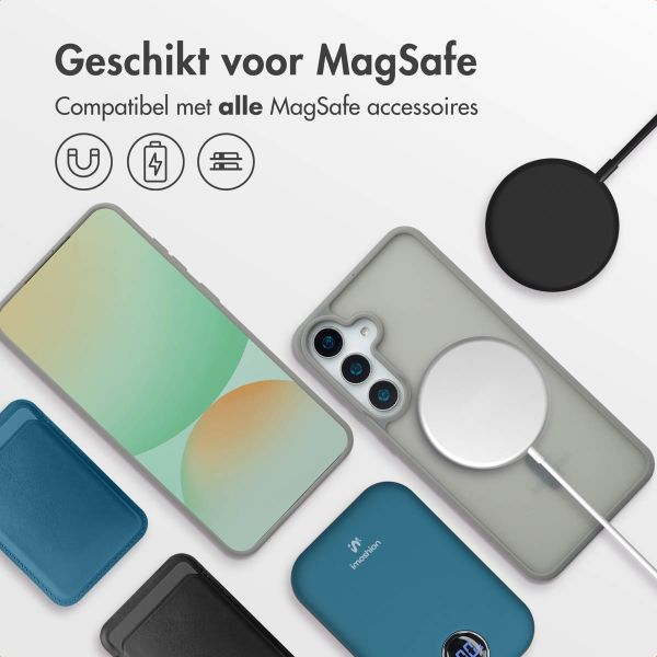 imoshion Color Guard Backcover met MagSafe Samsung Galaxy S25 Plus - Grijs