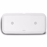 Zens Dual Fast Wireless Charger - Draadloze oplader - 10 Watt - Wit