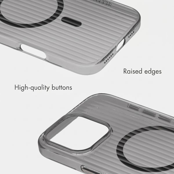Accezz Lite Case with MagSafe | Fluted | Apple iPhone 16 Pro Max - Black