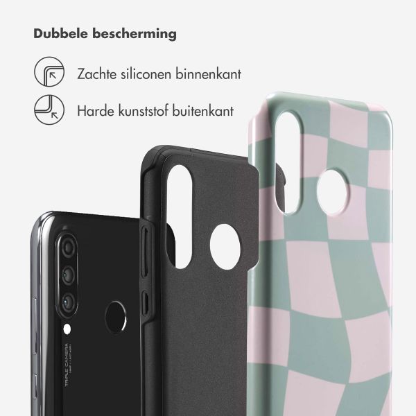 Selencia Vivid Tough Backcover Huawei P30 Lite - Groovy Sage Green