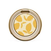 Burga Ringholder Gold - Telefoonring - Lemon Tart