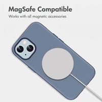 imoshion Colour Back Cover with Thin MagSafe Ring Apple iPhone 15 - Dark Blue