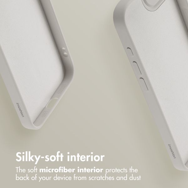imoshion Colour Back Cover with MagSafe Apple iPhone 17e / 16e - Beige